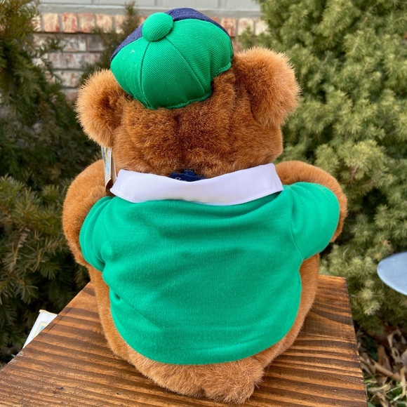 Like New - Vintage 1991 Lands' End Rugby  Coach Bear - Picture 10 of 15